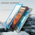 thumbnail image 5 of Fintie Shockproof Case for Fire HD 10 Tablet (13th Generation 10.1", 2023 Release), [Tuatara] Protective Case with Foldable Stand and Built-in Screen Protector, Blue, 5 of 11