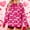 A11 Hot Pink, variant on Xdegoge Valentine's Day Sweatshirt Women Love Heart Print Tops Long Sleeve Holiday Fashion Outfit Soft Oversized Crewneck Couples Matching Sweatshirts