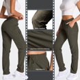 thumbnail image 5 of liyiyiyia Lightweight Travel Fishing Pants Women Outdoor UPF 50+ Cargo Hiking Pant Quick-Dry Workwear for Women, 5 of 10