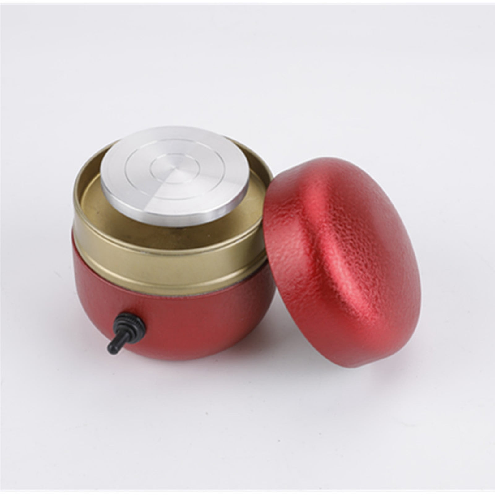 Xoxingysm Mini Pottery Wheel Machine, Clay Fingertip Drawing Machine,Red Machine Ceramic Wheel Drawing Fingertip Machine Housekeeping & Organizers