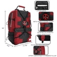 thumbnail image 5 of Deadpool Suit Up Character 18" Backpack-OSFA, 5 of 6