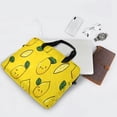 thumbnail image 5 of Iauyy 16inch Laptop Briefcase for Men/Women , Detachable Strap & Padded Compartment，Water-Resistant BagBusiness Travel File and Notepad,Lemon Cartoon Wallpaper, 5 of 7