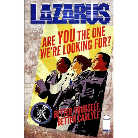 Lazarus (2nd Series) #8 VF ; Image Comic Book
