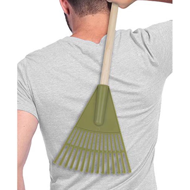 Hammer & Axe Rake BackScratcher, Green