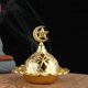 thumbnail image 3 of 2x Quemador de de Metal, Soporte de con Tapa para Decoración Del Hogar, Soporte de Cono de para Meditación, Yoga, Zulema incensario quemadores de incienso, 3 of 8