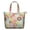 Black-218, variant on Earthy Bohemian Style Travel Tote, Lightweight Weekender Bag with Durable Handles & Zipper Closure, Boho Chic for Women and Professionals