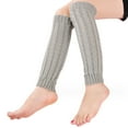 thumbnail image 1 of Zshan Women's 80s Style Warm Ribbed Leg Warmers, 1 of 5