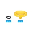 thumbnail image 3 of Unique Bargains Shutter Release Button Soft Shutter Release Button Copper Camera Shutter Button Concave, Yellow 2 Pack, 3 of 6