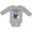 AC-Heather Grey, variant on Inktastic Happy Birthday, Daddy Cute Penguins Boys or Girls Long Sleeve Baby Bodysuit
