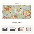 thumbnail image 5 of Lahome 2'x4' Collection Floral Runner Rug Non Slip Vintage Hallway Runner Rug, Laundry Throw Rugs and Mats for Laundry Room, Washable Runner Rugs for Kitchen Floor Bedroom Hallway Entryway Area Rugs, 5 of 9