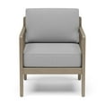 thumbnail image 4 of Homestyles Sustain Wood Outdoor Lounge Armchair in Gray, 4 of 7