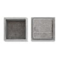 thumbnail image 3 of Unique Bargains Velvet Square Ring Box Storage for Proposal Light Gray, 3 of 6