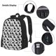 thumbnail image 3 of Balery Yin Yang Mochila Escolar 3 en 1 para Niños - Mochila Resistente con Lonchera Térmica y Estuche - Mochila Escolar para Niños y Niñas, 3 of 7