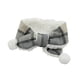 thumbnail image 2 of Bufanda de invierno para perros y mascotas, accesorio de invierno para mascotas, accesorio para mascotas, disfraz suave para gatos, perros, mascotas, gris y S, 2 of 9