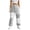 Gray, variant on Sweatpants for Women Color Blocked Drawstring Elastic High Waisted Casual Loose Cinch Bottom Joggers Pants with Pockets(X-Large,Army Green)