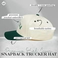 thumbnail image 3 of Pickle Hat, Funny Trucker Hat For Pickleball Lovers, Embroidered Baseball Cap With Arched Text, Preppy Vintage Snapback For Women And Men, 3 of 5