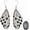 White, variant on Moth Butterfly Earrings.Punk Insect Drop Earrings Color Acrylic Moth Wing Earrings Statement Black Earrings Party Jewelry for Women