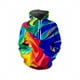 thumbnail image 3 of Sudadera con capucha con estampado de pigmentos para hombre, sudadera con capucha holgada de manga larga con estampado de grafiti colorido en 3D, 3 of 5