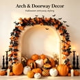 thumbnail image 4 of WKSCLPAI Halloween Maple Leaf Garland, Fall Vine Wreaths for Autumn Festivities Decor,Seasonal Garlands for Home,Halloween & Fall Decorations, 4 of 8
