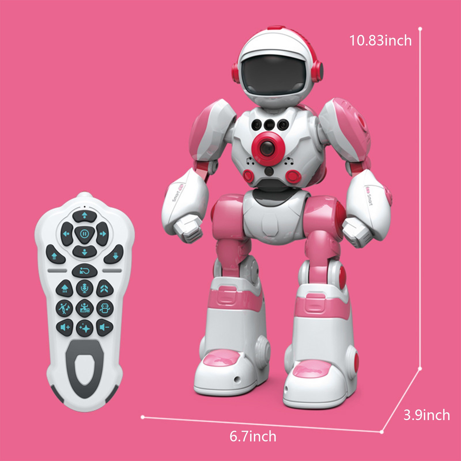 Robot Jouet Télécommandé Programmable Pour Enfants 4-12 Ans - Danse, Chant, Contrôle Gestuel