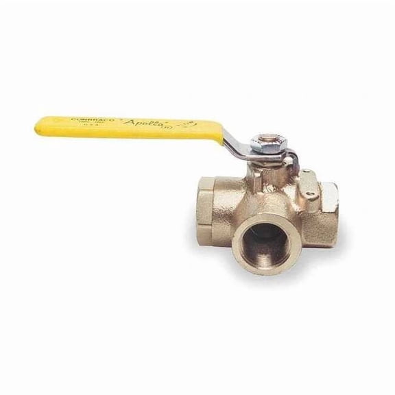 Apollo Valves 3/4" FNPT Bronze Ball Valve 3-Way 7060401