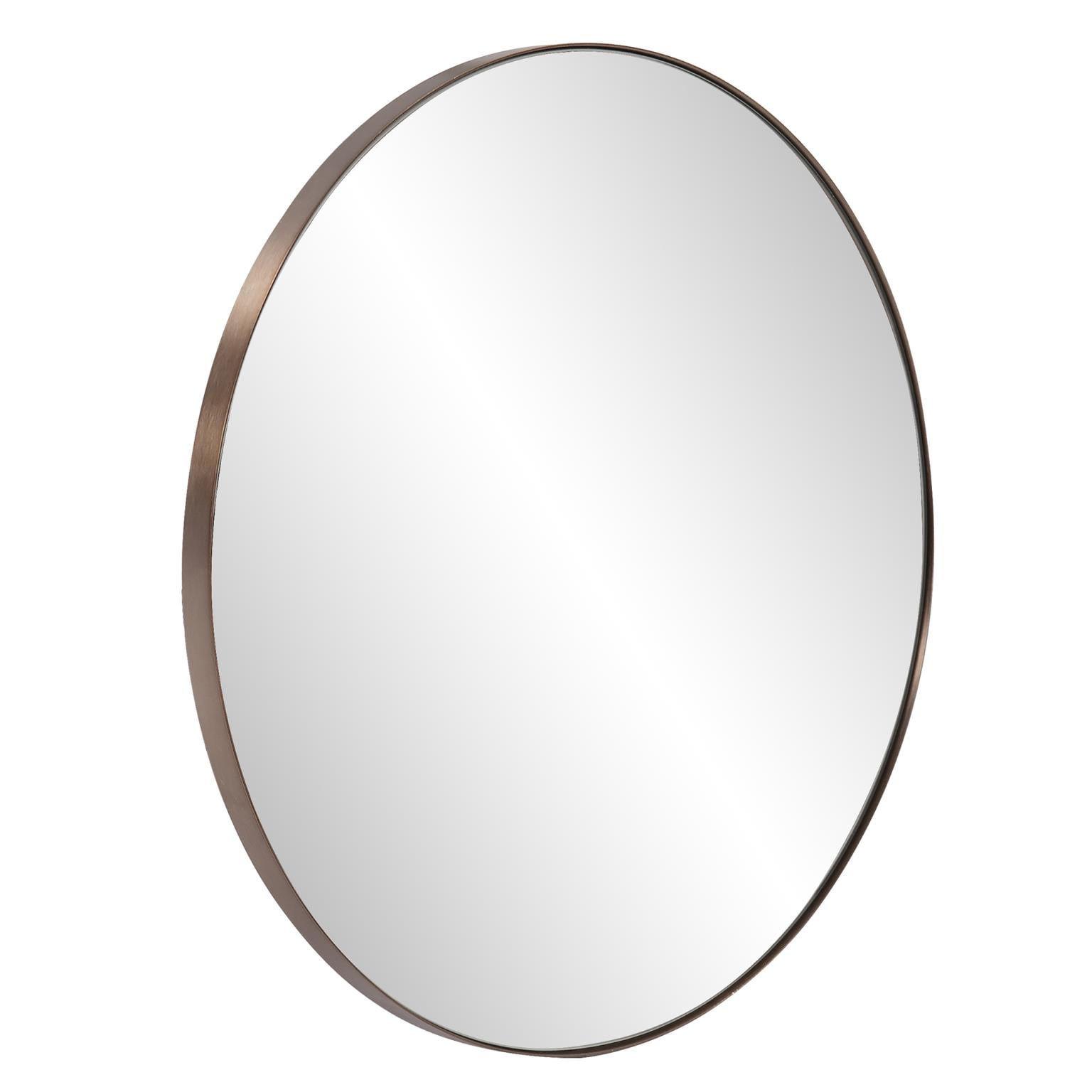 Tyler Dillon Stainless Steel Framed Wall Mirror, Van Buren Collection