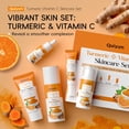 thumbnail image 2 of Set de cuidado de la piel QUIYUM, cúrcuma y vitamina C para el cuidado de la piel, 5 piezas, 2 of 9