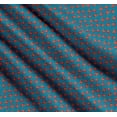 thumbnail image 3 of Soimoi Blue Cotton Voile Fabric Tomato Vegetable Print Fabric by the Yard 56 Inch Wide, 3 of 7