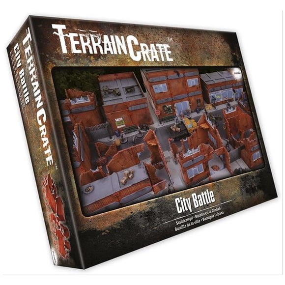 Mantic Entertainment MGCTC191 Terrain Crate City Battle Miniatures