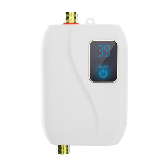 Geevorks Electric water heater,Heater Kitchen With Display KitchenTankless Water3000w Tankless With Lcd Display Water Heater Under Sink 3000w3500w Cousopo Dsfen Heater Siuke Instant
