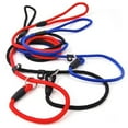 thumbnail image 7 of Dog Slip Leash Strap Rope Dog Training Leash Strong Slip Standard Adjustable Traction Collar Pet Nylon Leash For Small Medium Dogs,Red,S, 7 of 7
