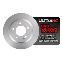 UltraHC Coated High Carbon Brake Rotor, Rear UR004065, Hyundai Sonata 2019-2015