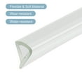 thumbnail image 4 of U Canal Borde Moldura, 4.9 Pies Longitud Goma Protección Sello Tira Borde Protector para 8-9mm Borde, (33/64" W x 15/32" H) Transparente, 4 of 6