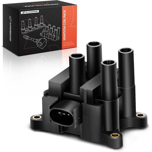 A-Premium Engine Ignition Coil Pack Compatible with Ford Escape 2001-2004, Focus 2000-2004, Contour 1999-2000 & Mazda Tribute 2001-2004, B2300 2010 & Mercury Mystique 1999-2000