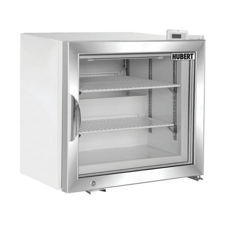 HUBERT Countertop Freezer Frozen Food Merchandiser, 1.7 cu ft White - 22 13/32