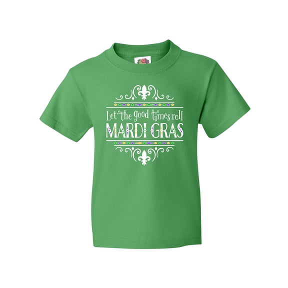 Inktastic Let the Good Times Roll Mardi Gras Youth T-Shirt
