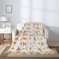 thumbnail image 2 of Sikiie Construction Equipments Worker Cozy Flannel Fleece Throw Blanket: Lightweight & Thick for All Seasons - Perfect for Women, Men, & Kids"50"x40", 2 of 6