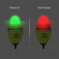 thumbnail image 4 of Uxcell 2.1oz 2.5oz 2.8oz Lighted Fishing Slip Bobbers EVA Green Red LED Light Up Fishing Float, Yellow, 3 Pack, 4 of 7