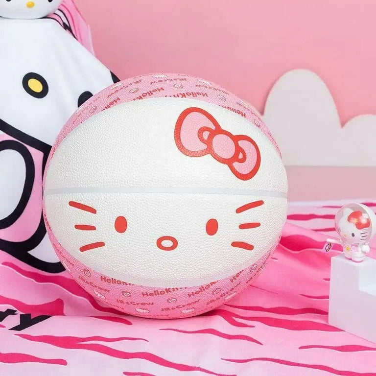 Kawaii Hello Kitty Basketball 7 Sanrioed Kt Cat Pink Bow