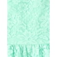 thumbnail image 2 of The Children's Place Girls Short Sleeve Lace Dress, Sizes 4-16, 2 of 3