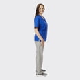 thumbnail image 4 of SPECTRUM UNIFORMS Scrub Medical Tunic Tops, Ladies Mock wrap Front Yoke Neck Medical Professionals Hospital and Lab Workwear Royal Blue, 4 of 5