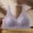 Purple-9, variant on Women Bras Push Up Women's Lace Front Closure Wire-Free Seamless Lift Shaping Everyday Bra,Purple XXXL
