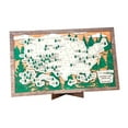 thumbnail image 4 of Tablero de de , de verificación de parques nacionales, de madera para pared, mapa de de parques nacionales de madera con, 4 of 9