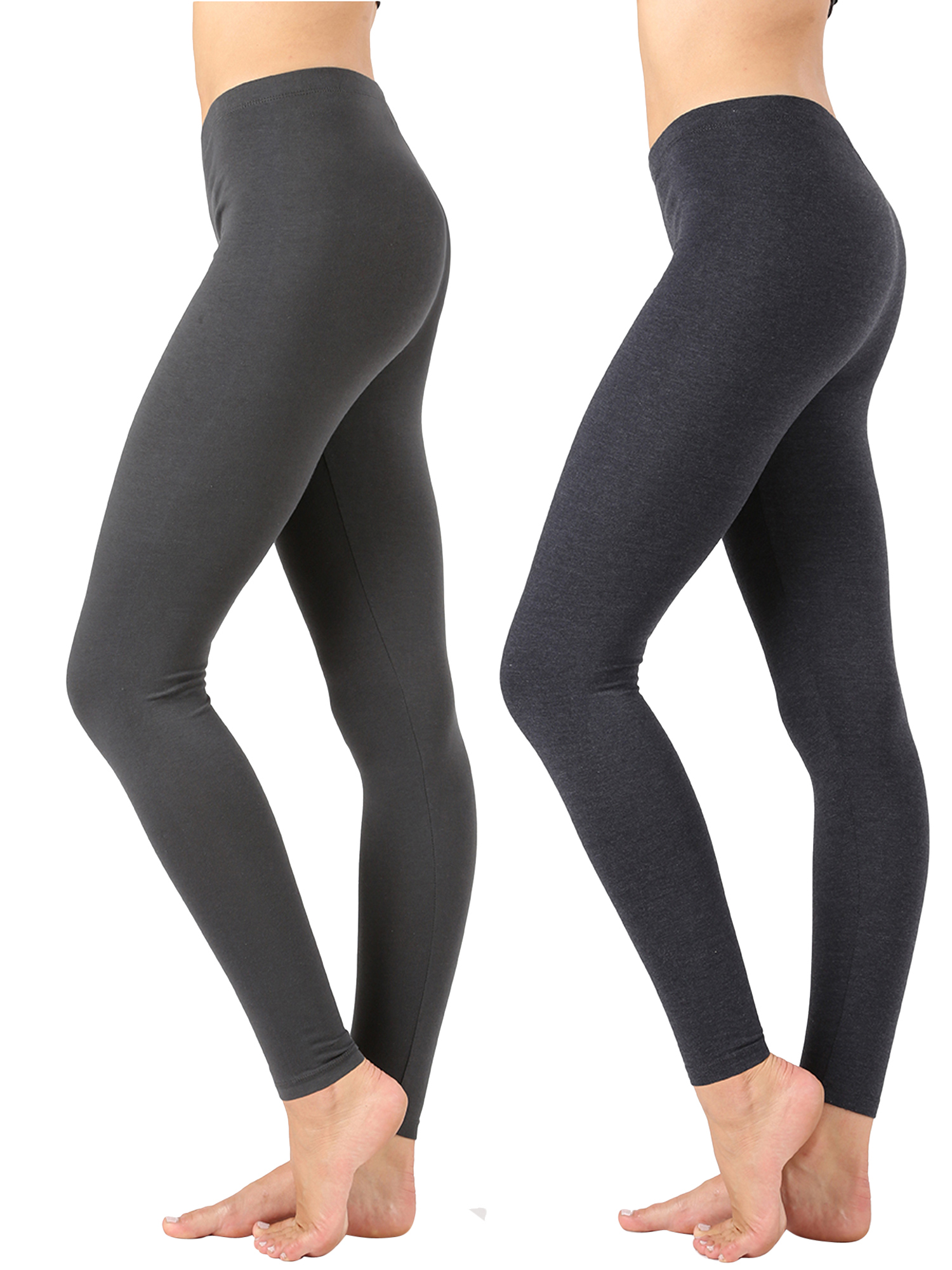 Terra & Sky Women's Plus Size Leggings, 2-Pack - Walmart.com