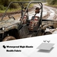 thumbnail image 3 of KUIFORTI American Flag Deer UTV Seat Covers Seats Cover for UTV Compatible with Rhino 700 660 450 2004-2021 Anti-Slip Scratch-resistant Rhino Accessories Bucket Seat Cover, 3 of 7