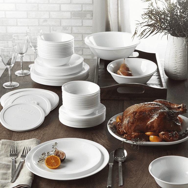 CORELLE MADE IN USA ホワイト　食器セット　大量　　まとめ Corelle Classic Winter Frost White, Soup/Cereal/Rice/Dessert Bowls