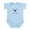 Sky Blue, variant on CafePress - Infant Bodysuit - Baby Light Bodysuit, Size Newborn - 24 Months