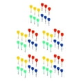 thumbnail image 1 of Youkk 12 Pcs/ensemble Fléchettes Magnétiques Professionnelles Tête Plate Légères Réutilisables Pratiques de Sécurité de Remplacement Fléchettes Cadeau 5Ensemble, 1 of 6