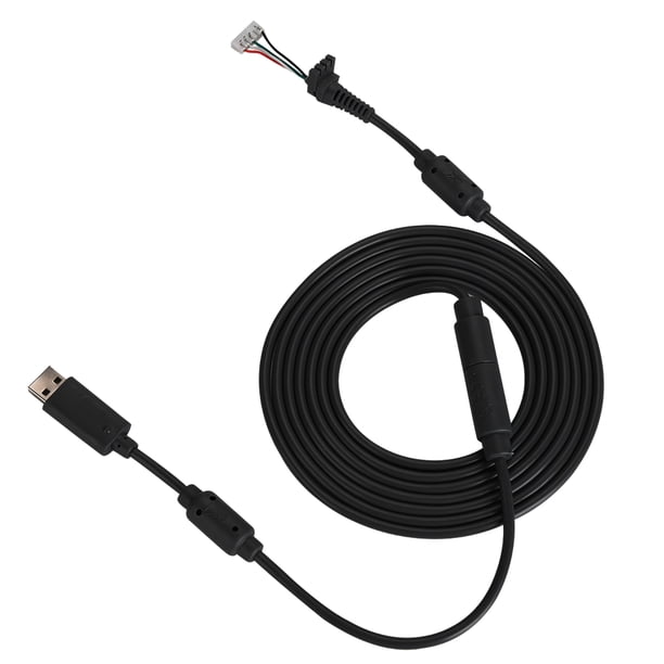 Ccdes Cable de Repuesto para el Cable del Gamepad de 8.2FT USB 5Pin con Adaptador Breakaway para Xbox 360, Cable de reemplazo para el Controlador de Xbox 360 Cable USB para Xbox 360 (Negro)
