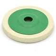 thumbnail image 4 of Set Of 3 90mm Wool Felt Polishing Discs For Angle Grindergreen, 4 of 5
